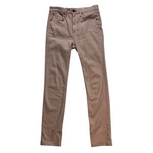 rag bone JEAN High Rise Skinny Twill Blush Pink Jeans Womens Size 27 W1532O33BLU